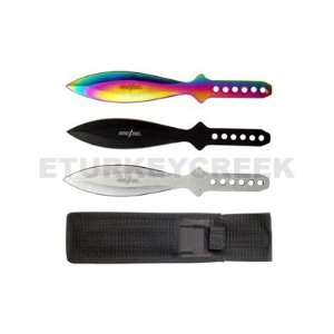  Mix Color Throwing Knife Set 3pc.