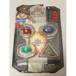  Bakugan Gundalian Invaders New Vestroia Traps 4 Pack 