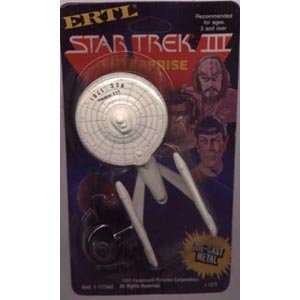  Die cast Metal U.S.S. Enterprise NCC 1701   Star Trek III 