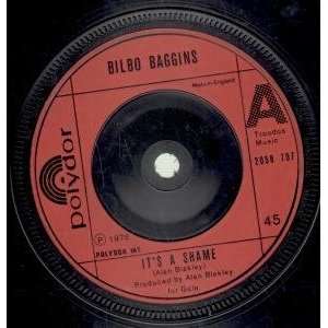   SHAME 7 INCH (7 VINYL 45) UK POLYDOR 1976: BILBO BAGGINS: Music