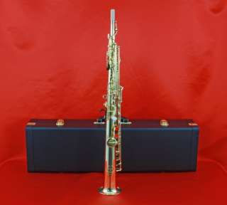   Professional Soprano Saxophone with Yamaha Sax Mouthpiece, NEW  
