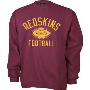   Redskins End Zone Work Out Crewneck Sweatshirt: Sports & Outdoors