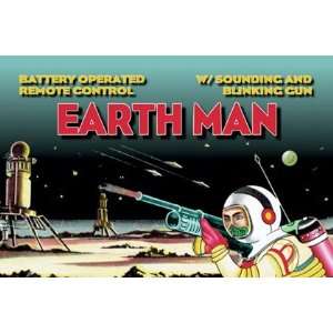  Remote Control Earth Man by Unknown 18x12: Electronics