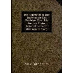   Weitere Kreise Bekannt Gemacht (German Edition) Max Birnbaum Books