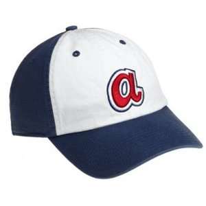   Atlanta Braves 1974 Adult Fitted Wool Retro Baseball Hat: Sports