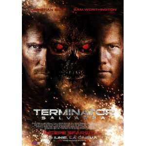  Terminator: Salvation (2009) 27 x 40 Movie Poster Romanian 