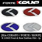 Kia 2011 2012 FORTE CERATO Koup K LOGO Front Rear Emblem 1Set   2p 