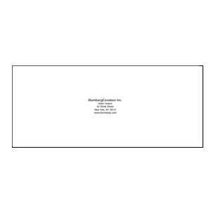  White No. 10 Business Envelope