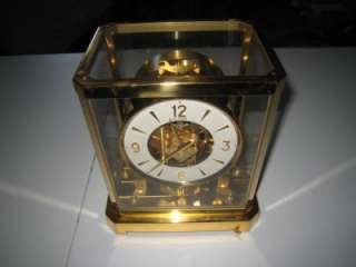 Vintage LeCoultre Atmos 528 6 Perpetual Motion Clock Serial #153345 