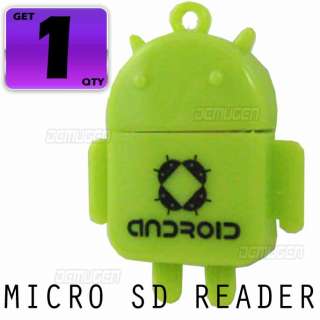  Robot Micro SD Adapter USB Memory Card Reader for Motorola Xoom  