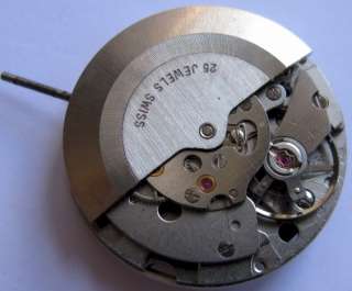 New Movement AS 2066 Automatic Watch Day Date quick set  