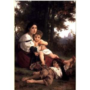   William Adolphe Bouguereau   32 x 46 inches   Charity
