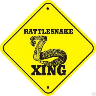 Rattlesnake Xing Signs Many More Crossings signs Avl  