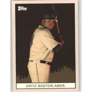  2007 Topps  #WM4 David Ortiz T207   Boston Red Sox 