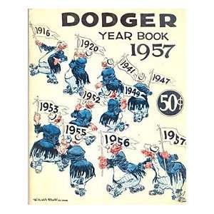  1957 Brooklyn Dodgers Yearbook