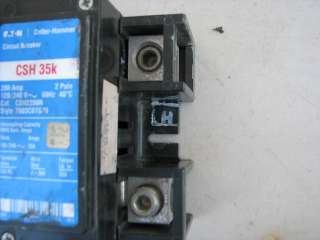 Cutler Hammer CSH2200N 200A 2P 120/240V Circuit Breaker  