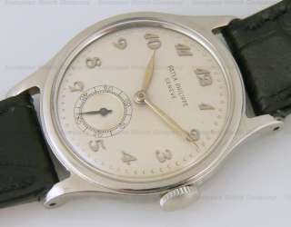 10877 Patek Philippe, Reference 2451, Stainless Steel on a Strap 