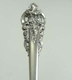   Sterling Silver Sugar Spoon Grand Baroque Pattern 6 1/4 Long  