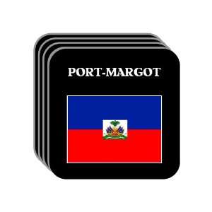 Haiti   PORT MARGOT Set of 4 Mini Mousepad Coasters