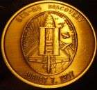 ASTRONAUT JOHN GLENN MISSION AB COIN MA 6 STS 95 NASA  