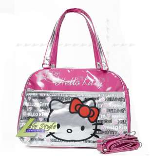 B027 HelloKitty Ping Carry Shoulder Handbag Purse Tote Bag W35 x H25 x 