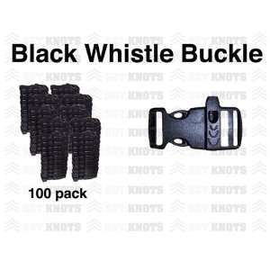 SGT KNOTS Paracord Bracelet Whistle Buckle 3/4   100 Pack  