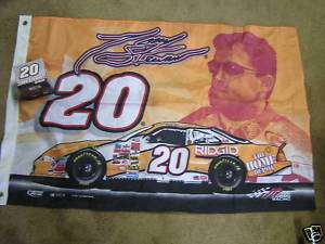 NASCAR Tony Stewart. 44x29. Flag / BANNER.. & Note Cube 