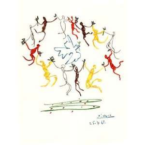  Dance of Youth   Poster by Pablo Picasso (20x26): Home 