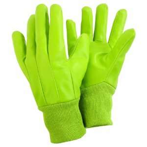  Lime Water Resistant Coated Gloves   Medium Patio, Lawn 