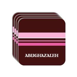  Personal Name Gift   ABUGHAZALEH Set of 4 Mini Mousepad 