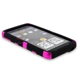 Fishbone Case+Car Charger+Privacy Film for HTC EVO 4G  