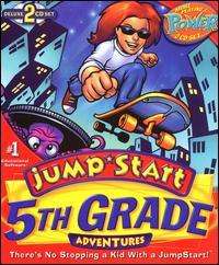 JumpStart 5th Grade Deluxe PC CD kids learning game 2CD  