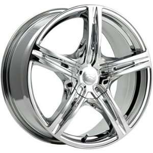 CX CX17 20x8.5 Chrome Wheel / Rim 5x112 & 5x4.5 with a 40mm Offset and 