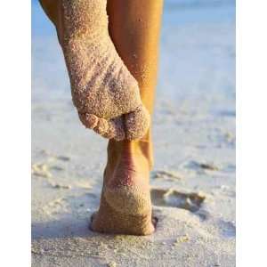  Womens Legs on a Beach   Peel and Stick Wall Decal by 