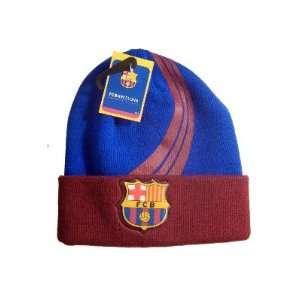  Official Licensed GENUINE FC Barcelona Beanie Hat: Sports 