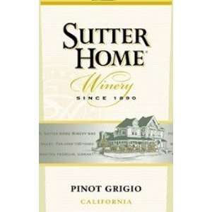  Sutter Home Winery Pinot Grigio 750ML Grocery & Gourmet 