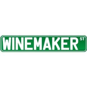  New  Winemaker Street Sign Signs  Street Sign 