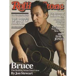 Bruce Springsteen on Rolling Stone March 29  2012 Bruce Springsteen  Crimes Of