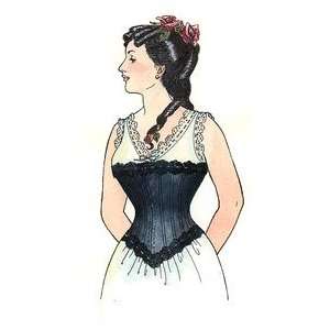  1880 1890s Late Victorian Corset Pattern: Everything Else