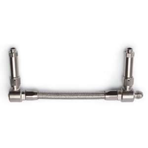    Russell 641181 Fuel Line  8 AN Demon Carbs Silver Automotive