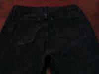 womens sz 8 Not your Daughters Tummy Tuck Jeans NYDJ jet black 1556 