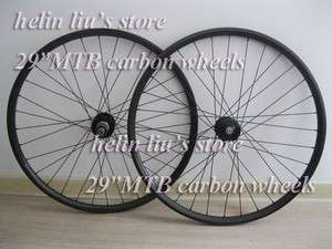 29er MTB carbon wheelset / 29 mountain carbon wheels  