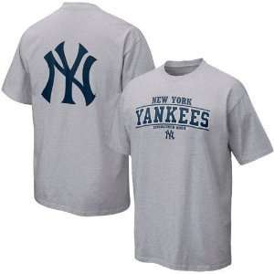   York Yankees Grey Nike Youth Established T Shirt