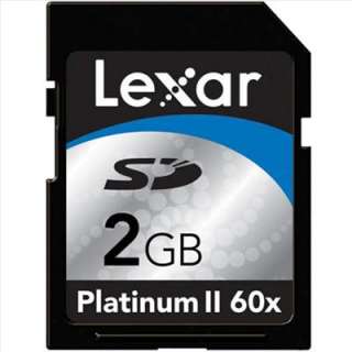   New Lexar 2GB 60X 9MB/S High Speed HiSpeed SD Flash Memory Card 2 GB G