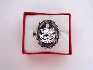 Cullen Crest Rope Ring by twilight*jewels  