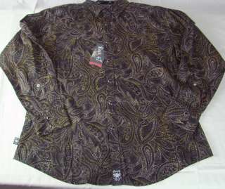 Mens Wrangler Rock 47 Shirt black long sleeve shirt NWT $58 retail any 