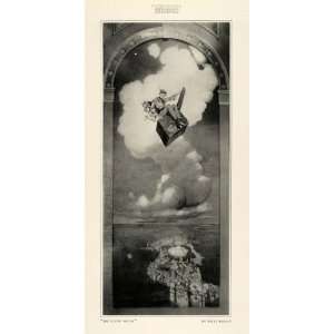  1925 Print Artist William Andrew Willy Pogany Flying Trunk 