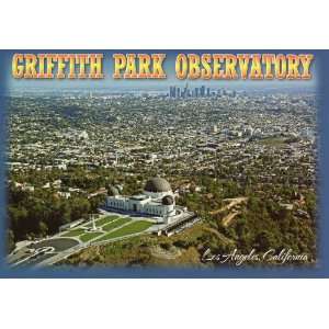  T 825 GRIFFITH PARK OBSERVATORY POSTCARD  from Hibiscus 