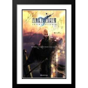  Final Fantasy VII Advent 32x45 Framed and Double Matted 