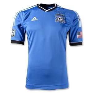   San Jose Earthquakes 2012 Away Authentic Soccer Jersey Sports